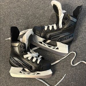 CCM Tacks Hockey Skates Black and Grey